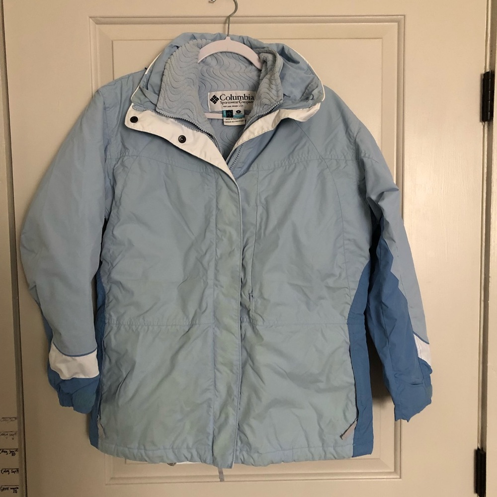 COLUMBIA- Med- ski jacket coat/ two layers